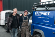 TIM & FUZZ from Car SOS take a look around Britpart